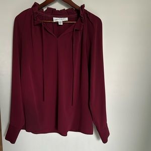 Sara Campbell Tie Neck Blouse
